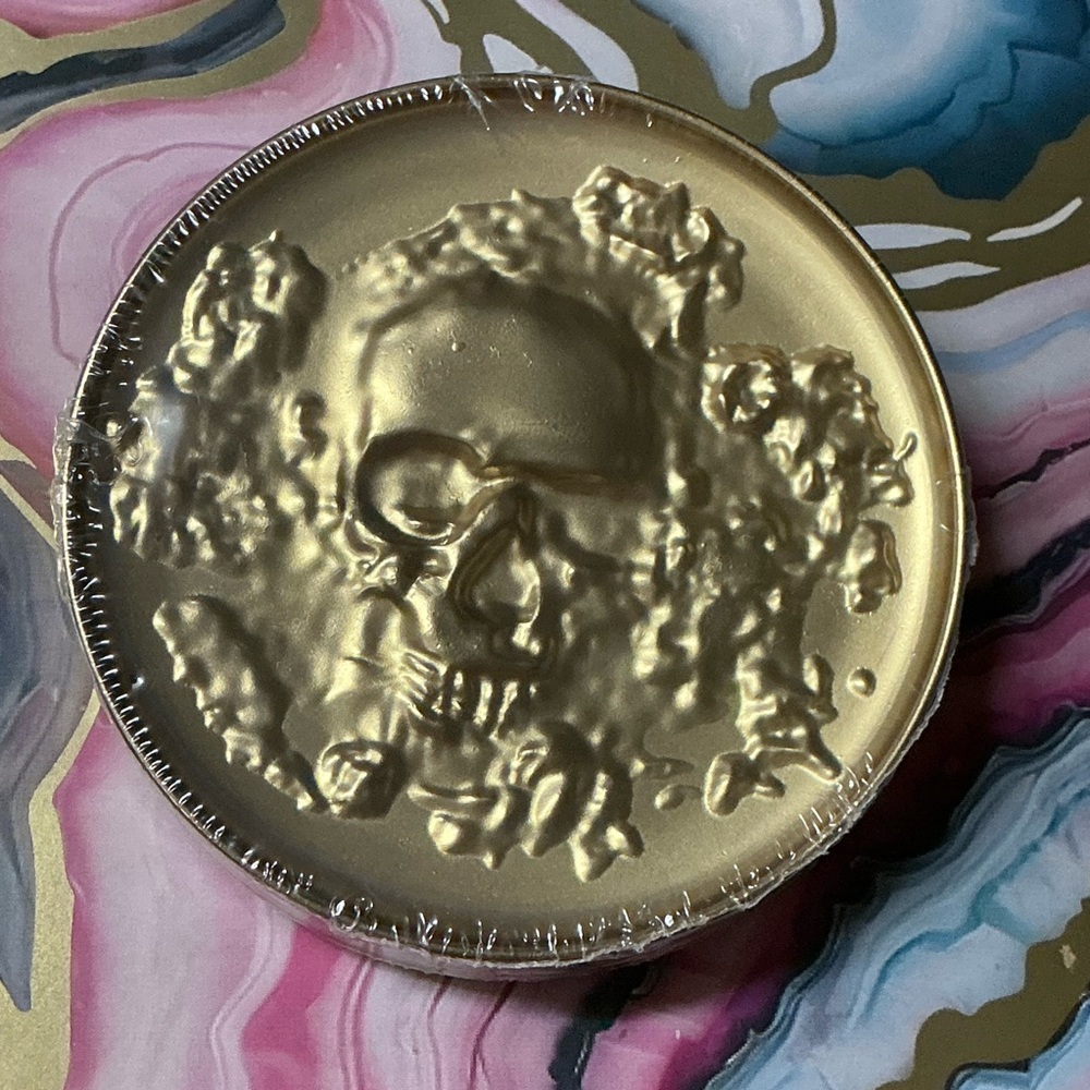 Threshold Gold Pirate Metal Cup Coasters Pack of 4